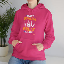 Load image into Gallery viewer, Make Bowling Great Again Unisex Heavy Blend™ (Hoodie 115)