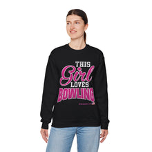 Load image into Gallery viewer, This Girl Loves Bowling (Crewneck Sweatshirt 120)