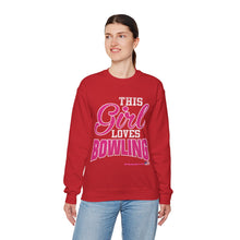 Load image into Gallery viewer, This Girl Loves Bowling (Crewneck Sweatshirt 120)