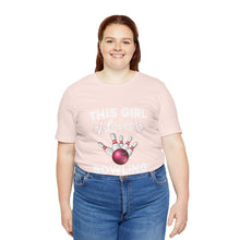 Load image into Gallery viewer, This Girl Loves Bowling (Tshirt 114)