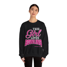 Load image into Gallery viewer, This Girl Loves Bowling (Crewneck Sweatshirt 120)