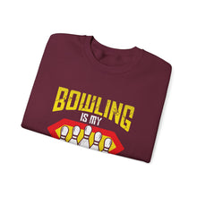 Load image into Gallery viewer, Bowling Is My Superpower (Crewneck Sweatshirt 121)