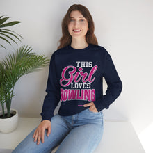 Load image into Gallery viewer, This Girl Loves Bowling (Crewneck Sweatshirt 120)