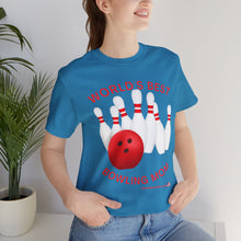 Load image into Gallery viewer, World's Best Bowling Mom (Tshirt 112)
