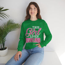 Load image into Gallery viewer, This Girl Loves Bowling  (Crewneck Sweatshirt 120)