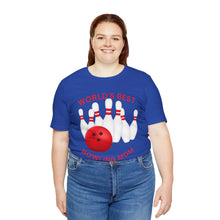 Load image into Gallery viewer, World's Best Bowling Mom (Tshirt 112)