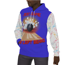 Load image into Gallery viewer, 300 Game No Pins Left Behind All-Over Print Men's Thicken Pullover Hoodie (104)