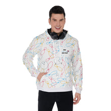 Load image into Gallery viewer, 300 &amp; 800 Club  All-Over Print Men's Pullover Hoodie (H100)